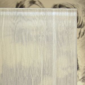 panneau en verre feuilleté / à motif / pour agencement intérieur / avec insert en textile
