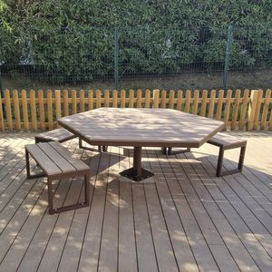 table de pique-nique contemporaine