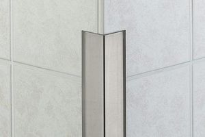 profilé de finition en acier inox