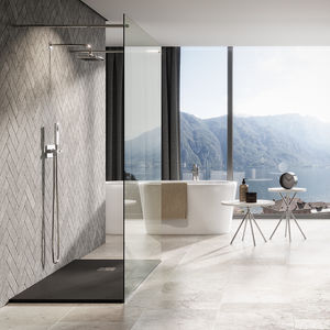 paroi de douche fixe