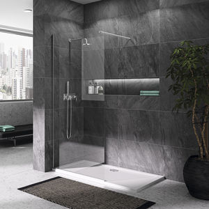 paroi de douche fixe