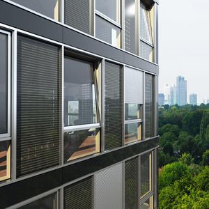 système de façade en verre 1