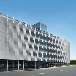 système de façade en aluminium 1