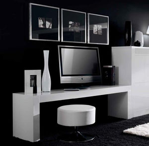 meuble TV contemporain / en bois