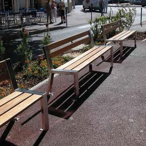 banc public contemporain