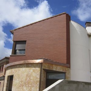 brique pour façade ventilée