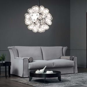 canapé lit / classique / en tissu / 2 places