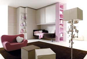chambre d'enfant rose 1