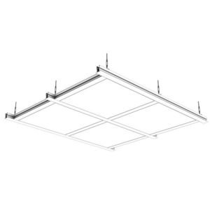 faux-plafond en aluminium / en panneaux / ignifuge / pour salle blanche