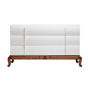 commode classique / en bois / blanche