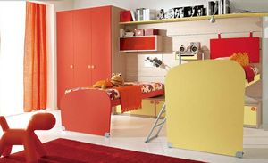 chambre d'enfant orange 1