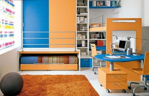 chambre d'enfant bleue 1