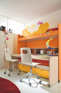 chambre d'enfant orange