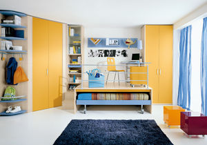 chambre d'enfant orange 1