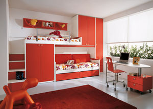 chambre d'enfant orange 1
