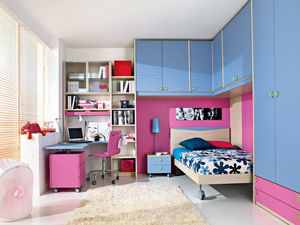 chambre d'enfant rose 1