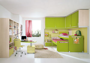 chambre d'enfant verte 1