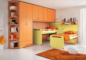 chambre d'enfant orange 1