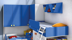 chambre d'enfant bleue