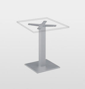 pied de table en aluminium 1