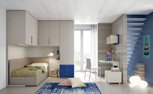 chambre d'enfant grise