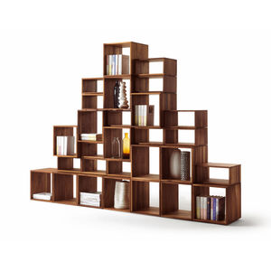 étagère modulable / contemporaine / en bois massif