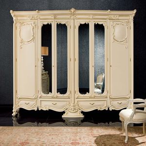 armoire de style / en bois / à porte battante / pour hôtel