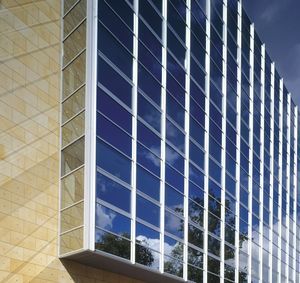 panneau en verre à contrôle solaire
