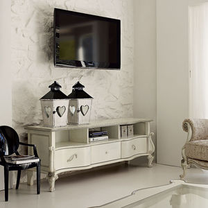 meuble TV de style / en bois laqué