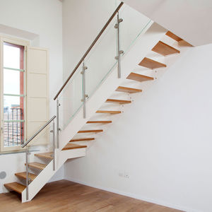 escalier quart tournant