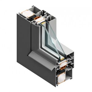 profilé pour fenêtre en aluminium