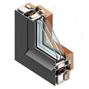 profilé pour fenêtre en aluminium