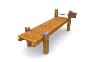 banc à abdominaux d'extérieur