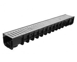caniveau avec grille