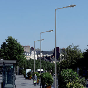 console pour lampadaire urbain en fonte d'aluminium