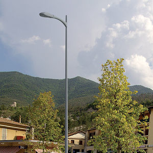 console pour lampadaire urbain en fonte d'aluminium