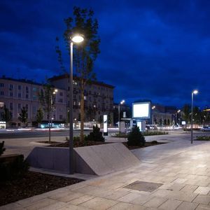 lampadaire urbain