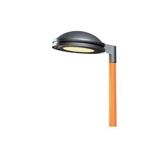 console pour lampadaire urbain en bois