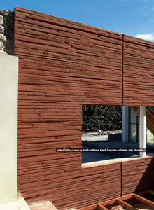 matrice de coffrage pour façade