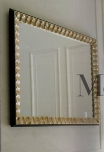 miroir mural / classique / rectangulaire / doré