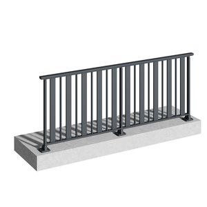 garde-corps en aluminium