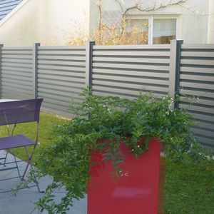 clôture à lames 1