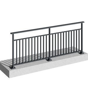 garde-corps en aluminium