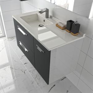 meuble vasque double