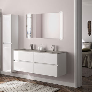 meuble vasque double