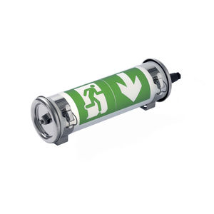 éclairage de secours en saillie / tubulaire / à LED / en polycarbonate