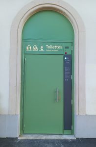 toilette publique intégrable