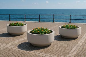 jardinière en béton