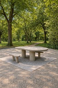 table de pique-nique contemporaine 1