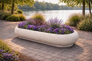 jardinière en béton 1